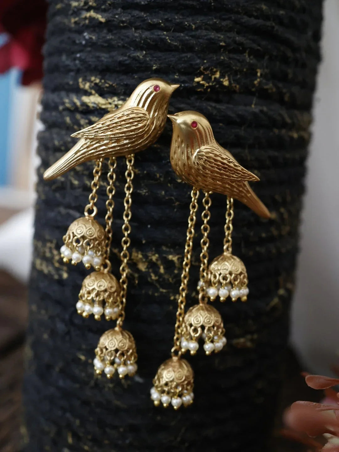doTaara Preeha Birdie Jhumka Earrings - My Store