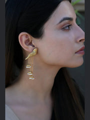 doTaara Preeha Birdie Jhumka Earrings - My Store