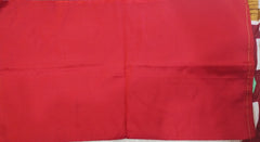 Red and Beige Embroidered Half Saree Set