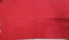 Red and Beige Embroidered Half Saree Set